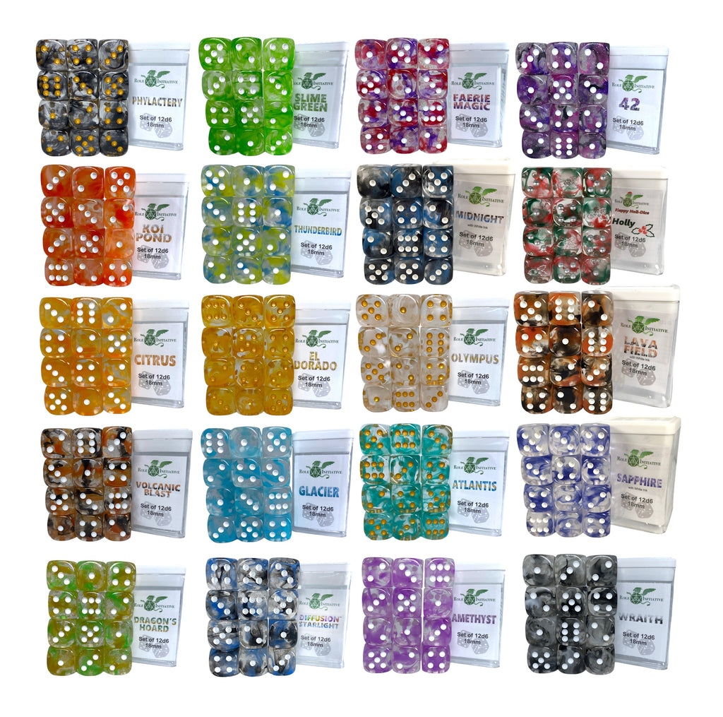 Sets of 12d6 - Diffusion