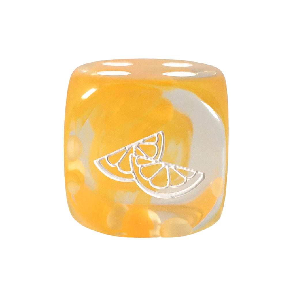 Dice d6 pips 18mm w/ single