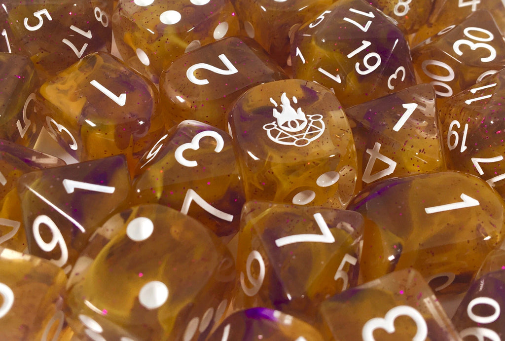 Diffusion Warlocks Pact Singles d6 pips 18mm w/ all pips dice