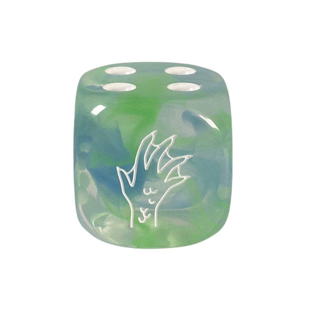 Diffusion Nixies Brook Singles d6 pips 18mm w/ symbol dice