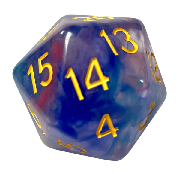Spindown XL d20 in Coral Reef